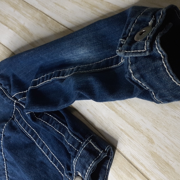 Highway Jeans Cover-Up Jean Jacket  Teen Size Medium - Picture 15 of 16